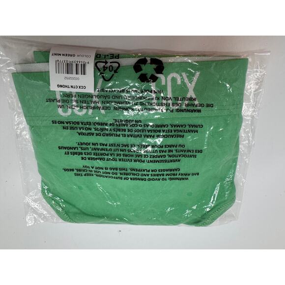 City Chic / CCX Cotton Thong - Green Mint - Plus Sizes 18 & 20 - NWT - Picture 8 of 9
